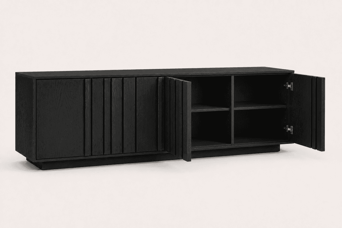 Riven Sideboard on white